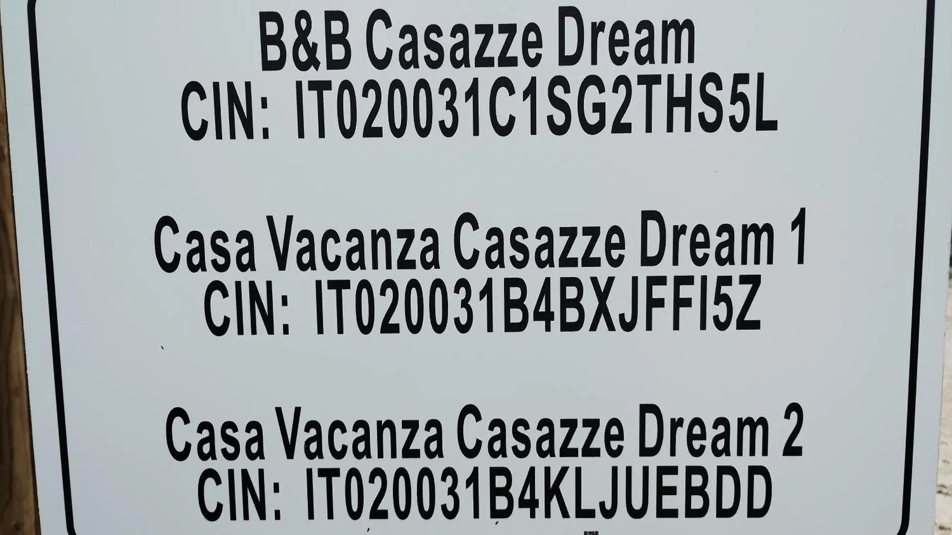 ベッド・アンド・ブレックファスト B&B Casazze Dream Marcaria